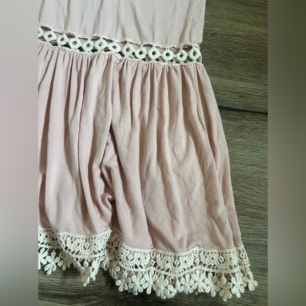 POL Lacey Tunic Tank Top Light Pink Size Medium - Picture 5 of 10